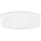 Ekena Millwork Kailey Architectural PVC Ceiling Medallion, 34"W x 22 5/8"H x 3"ID x 18 1/4"C x 1"P, One-Piece CMP34X22KY-03000 - alternate 4